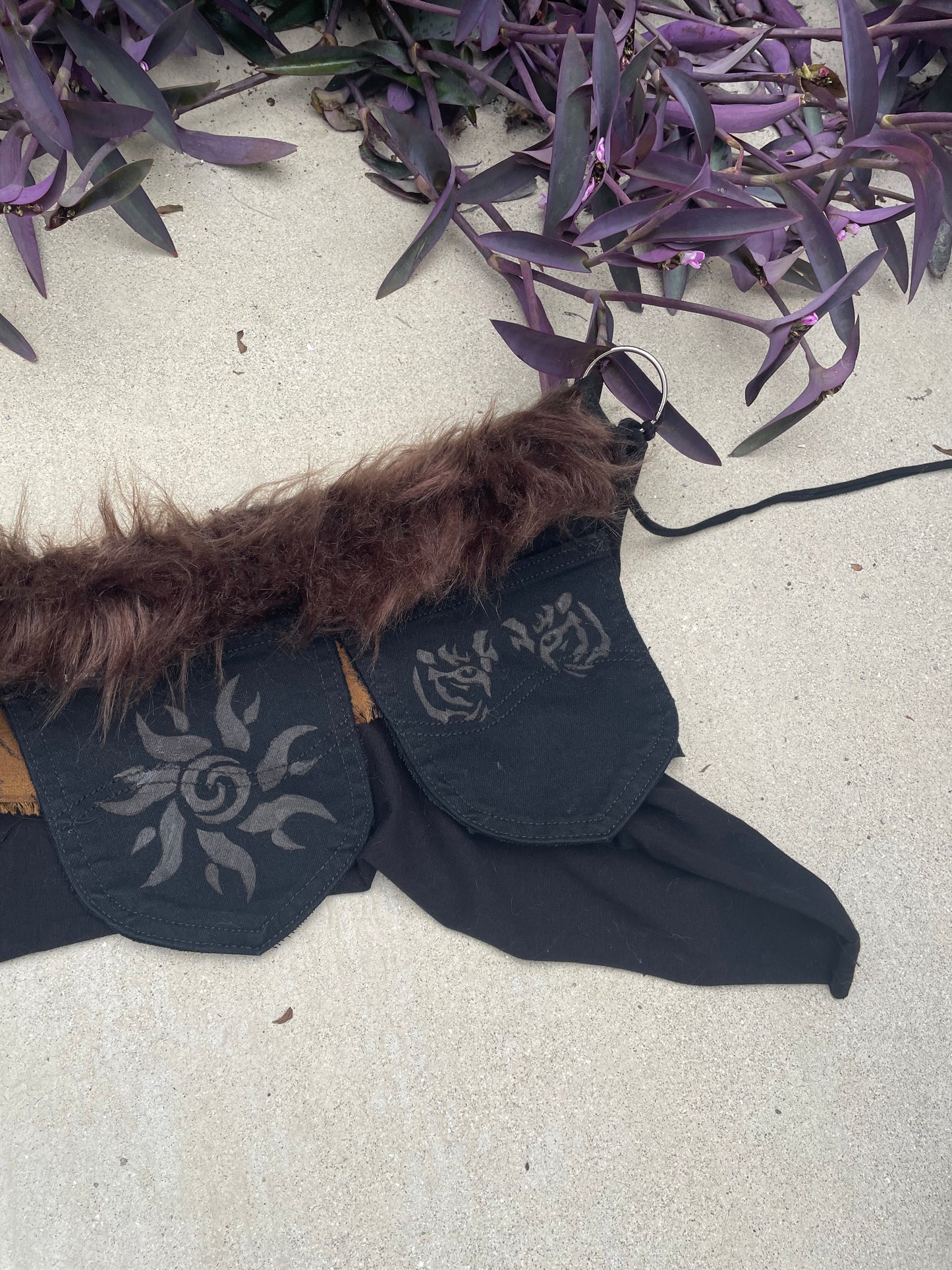 Tigers eye skirt wrap