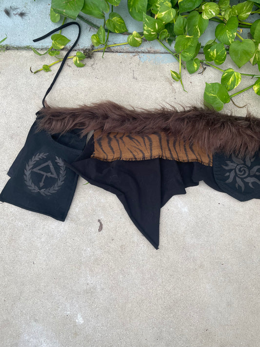 Tigers eye skirt wrap
