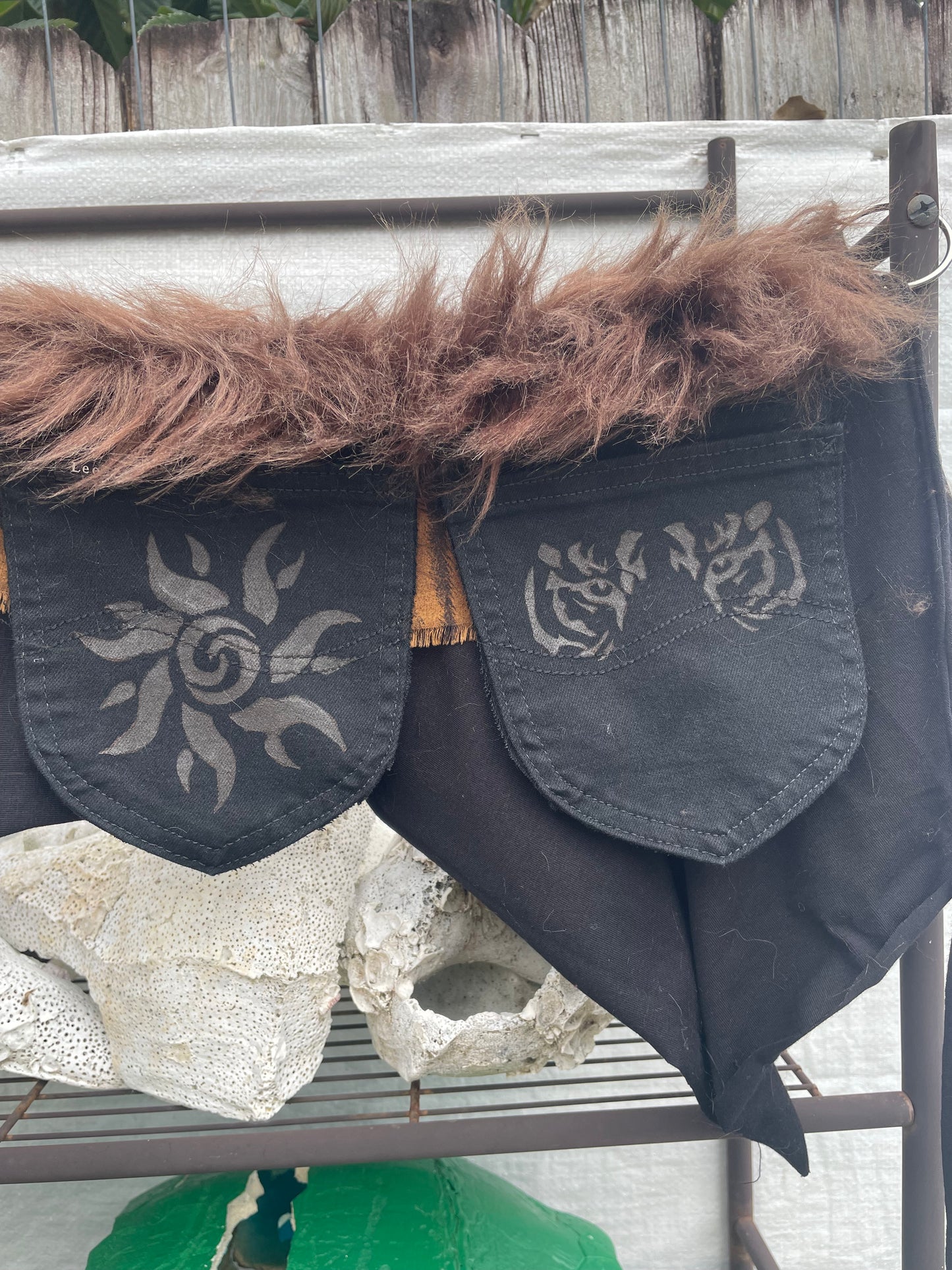 Tigers eye skirt wrap