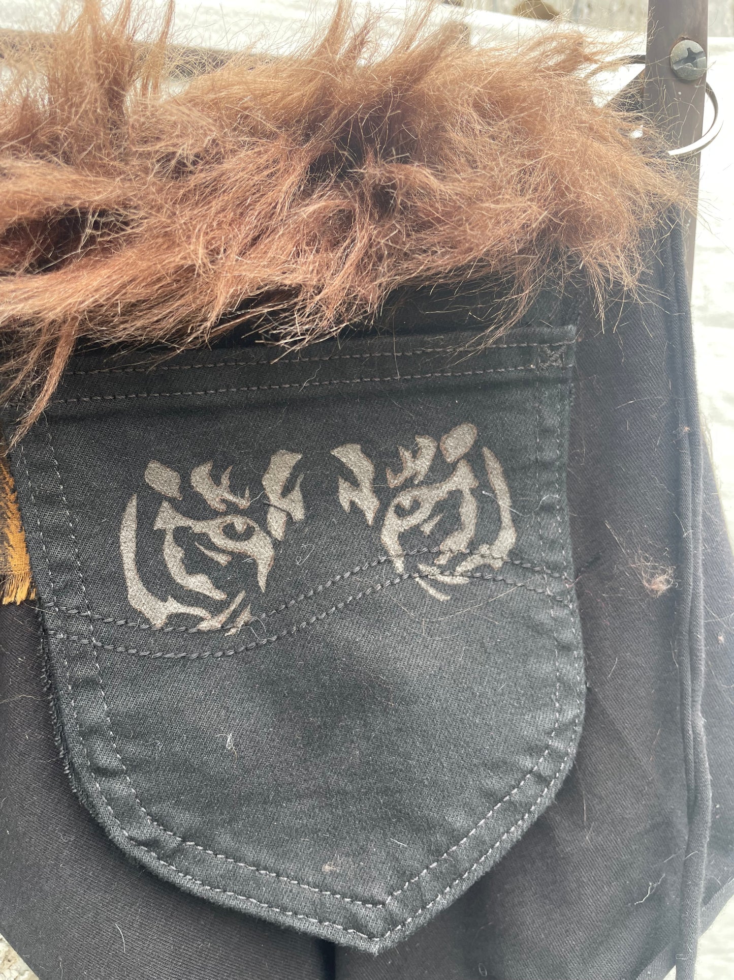 Tigers eye skirt wrap