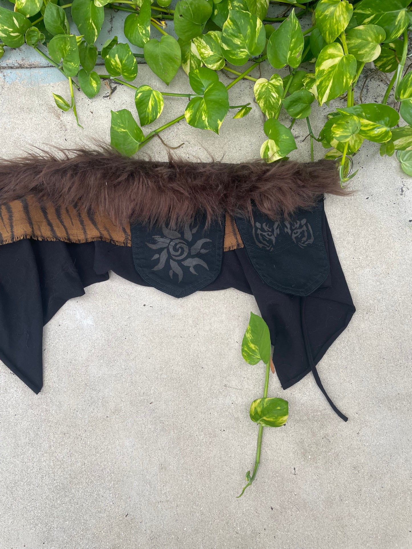 Tigers eye skirt wrap