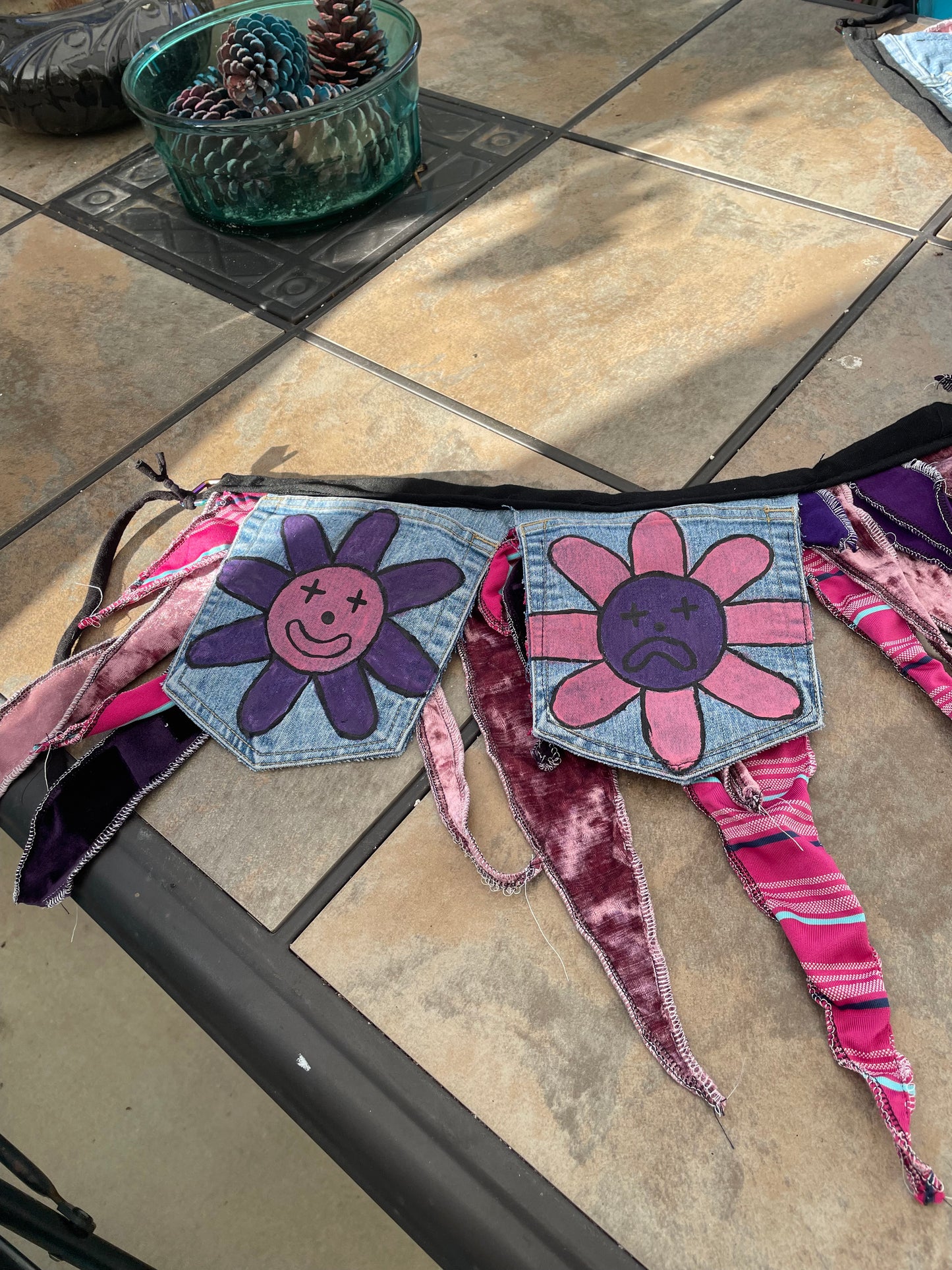 Happy/Sad OTT skirt wrap