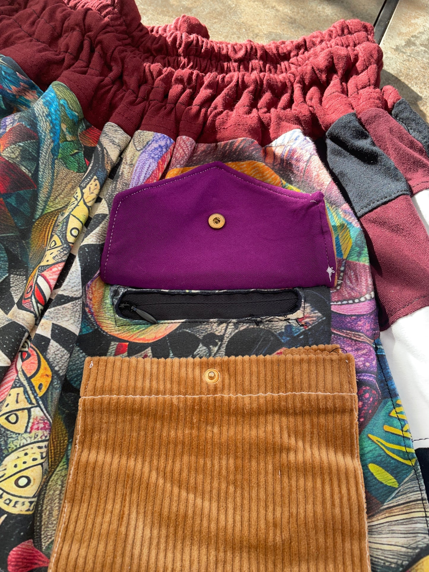 Ace of spades jester shorts up to XL