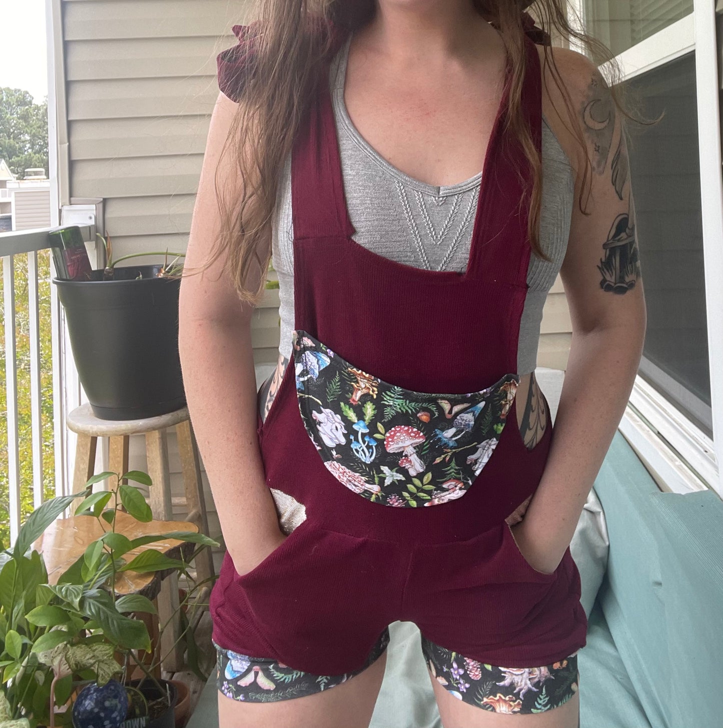 Short length overalls