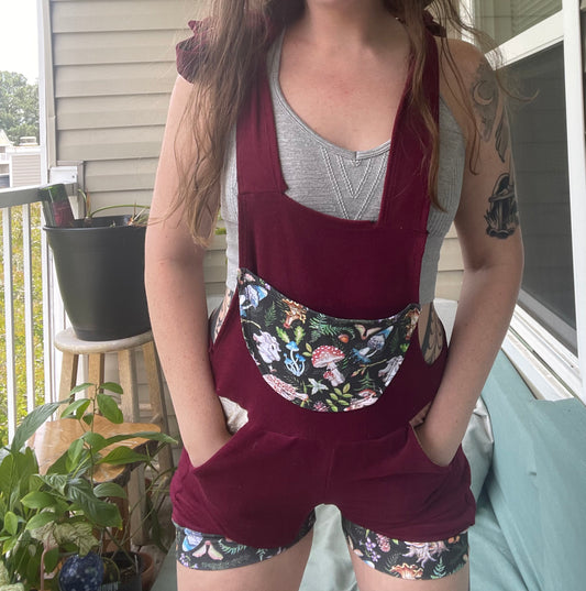 Short length overalls