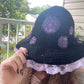 chandelier chain hat (includes mushroom lace option)