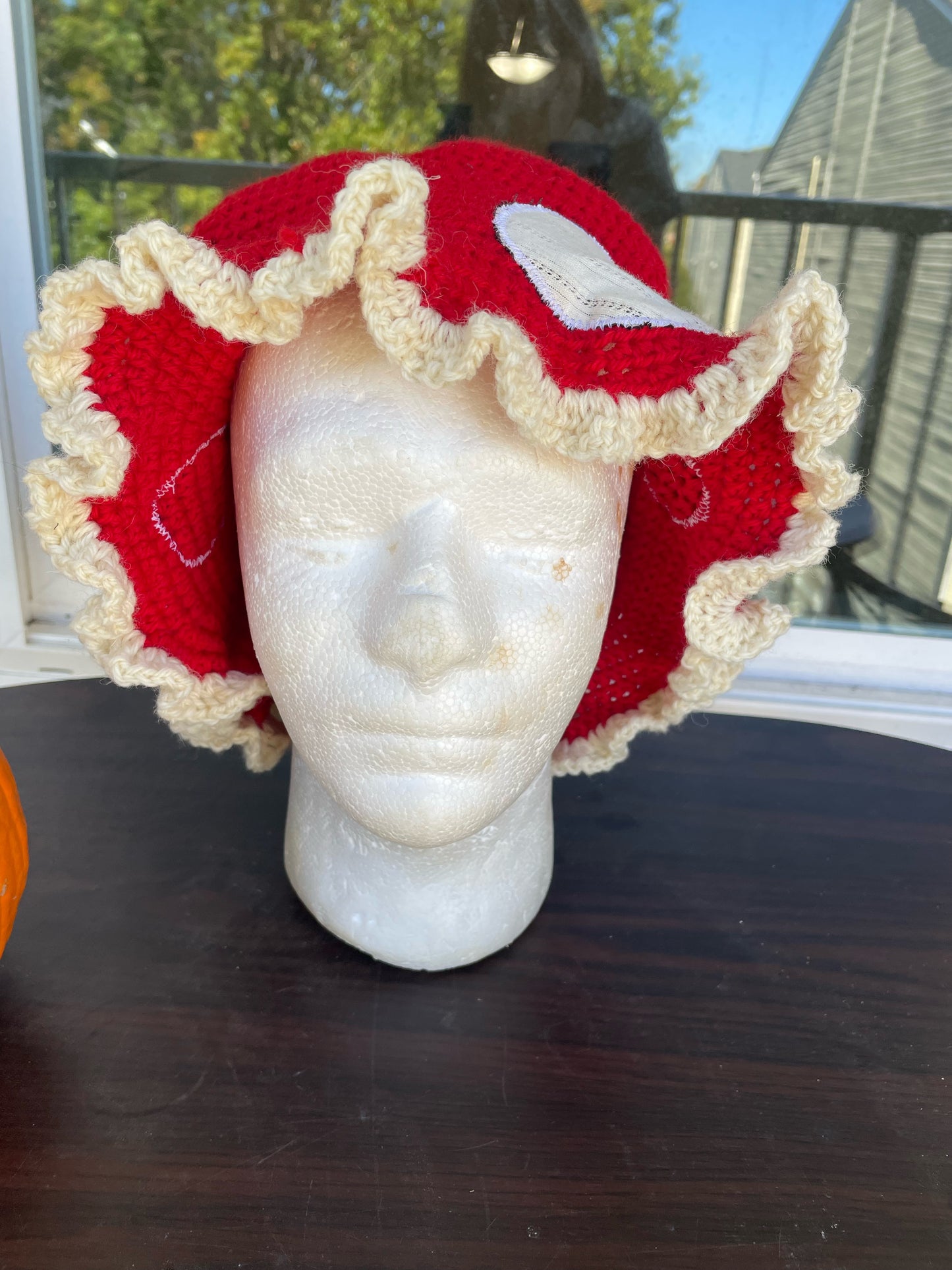 Slouchy mushroom hat