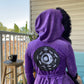 Bamboo Velour Faux Fur Cardigan w/CUSTOM patch